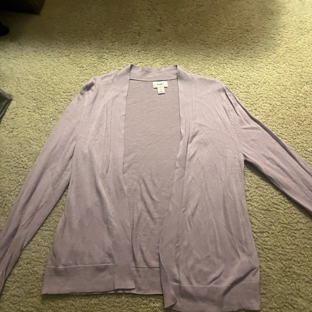 Purple Old Navy Cardigan